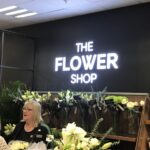 Flow Front Lit sign