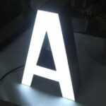 Front lit Flash Cut letter