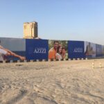 Construction hoarding graphics and fence banner printing in Dubai UAE