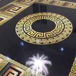 Custom floor sticker printing for shops and malls in Dubai UAE