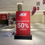 Portable roll up banner stand for advertising in Dubai UAE